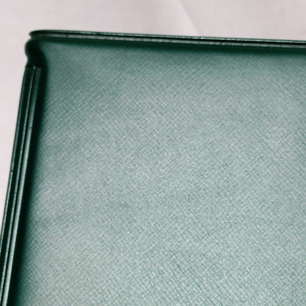 4-H Green Vinyl Portfolio Notepad Holder To Make the Best Better Gold Logo - Picture 3 of 9